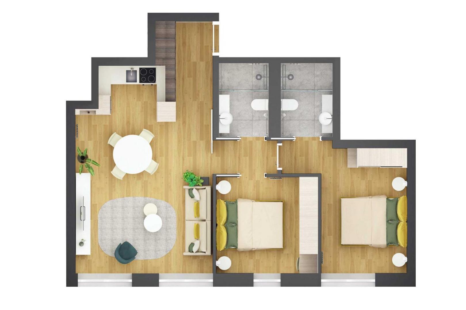The Central City - Luxury Serviced Residence Lüksemburg Dış mekan fotoğraf